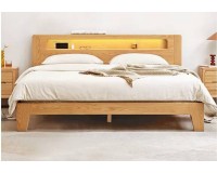 Seattle Solid Oak Bed (NEW ARRIVAL)